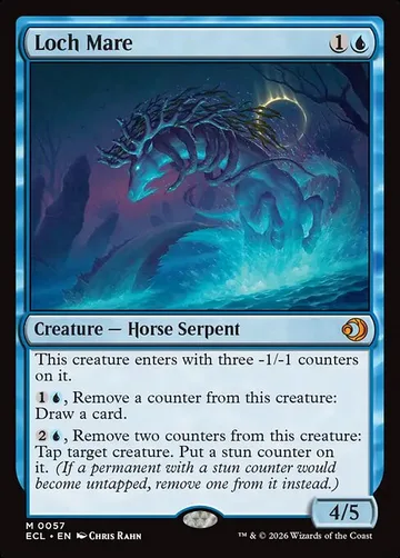 Loch Mare 57, carta de Magic: The Gathering de Lorwyn Eclipsed