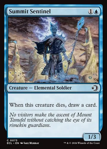 Summit Sentinel 73, carta de Magic: The Gathering de Lorwyn Eclipsed
