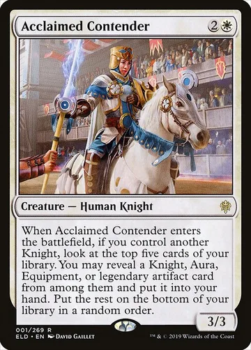 Acclaimed Contender 1