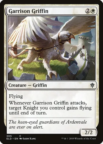 Garrison Griffin 305, carta de Magic: The Gathering de Throne of Eldraine