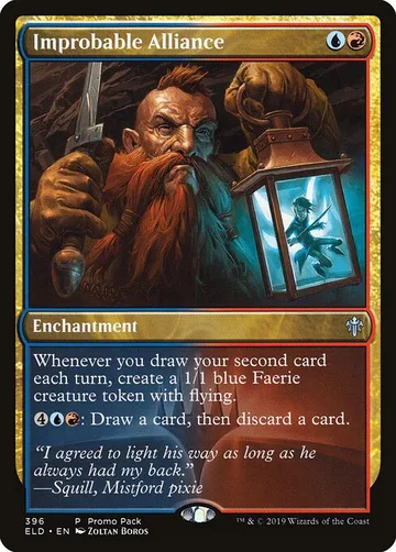 Improbable Alliance 396, carta de Magic: The Gathering de Throne of Eldraine