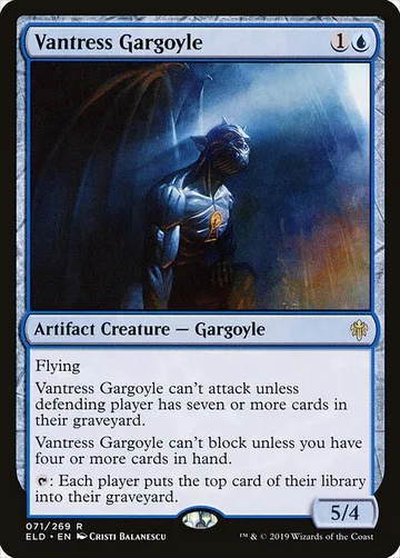Vantress Gargoyle 71, carta de Magic: The Gathering de Throne of Eldraine