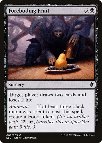 Foreboding Fruit 88, carta de Magic: The Gathering de Throne of Eldraine