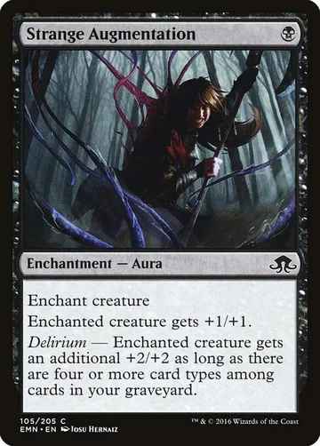 Strange Augmentation 105, carta de Magic: The Gathering de Eldritch Moon