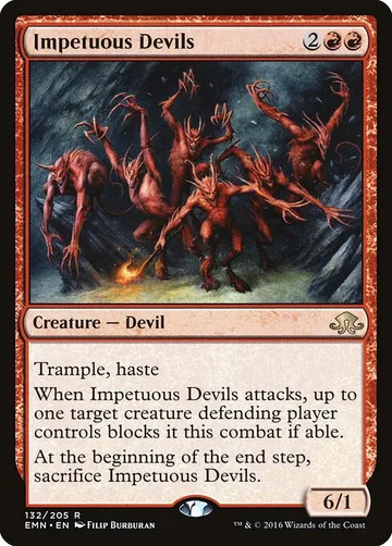 Impetuous Devils 132, carta de Magic: The Gathering de Eldritch Moon
