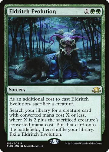 Eldritch Evolution 155, carta de Magic: The Gathering de Eldritch Moon