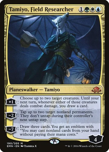 Tamiyo, Field Researcher 190, carta de Magic: The Gathering de Eldritch Moon