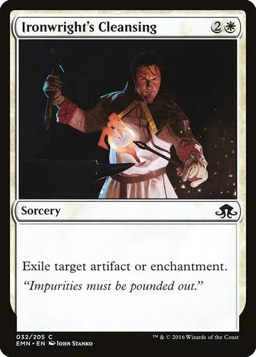 Ironwright's Cleansing 32, carta de Magic: The Gathering de Eldritch Moon