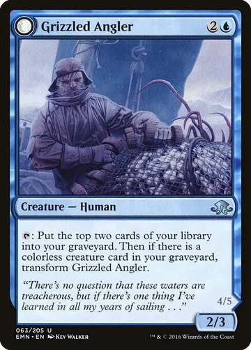 Grizzled Angler // Grisly Anglerfish