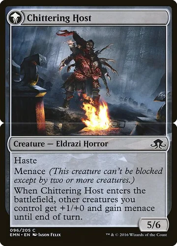 Chittering Host 96b, carta de Magic: The Gathering de Eldritch Moon
