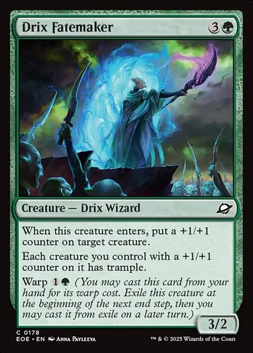 Drix Fatemaker 178, carta de Magic: The Gathering de Edge of Eternities