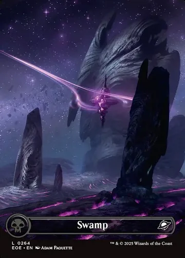 Swamp 264, carta de Magic: The Gathering de Edge of Eternities
