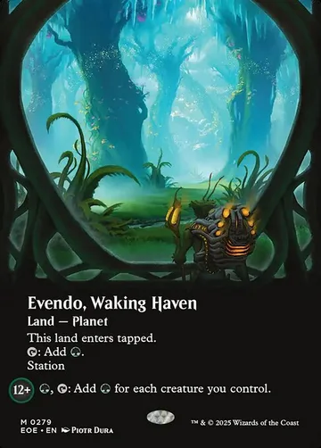 Evendo, Waking Haven 279, carta de Magic: The Gathering de Edge of Eternities