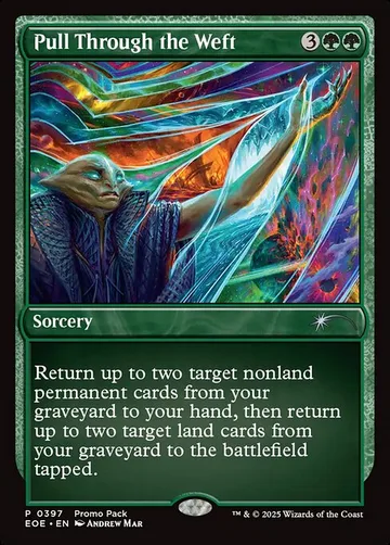 Pull Through the Weft 397, carta de Magic: The Gathering de Edge of Eternities