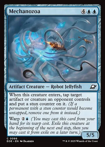 Mechanozoa 66, carta de Magic: The Gathering de Edge of Eternities