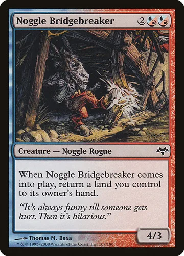 Noggle Bridgebreaker 107, carta de Magic: The Gathering de Eventide