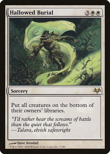 Hallowed Burial 7, carta de Magic: The Gathering de Eventide