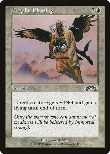 Angelic Blessing 2, carta de Magic: The Gathering de Exodus
