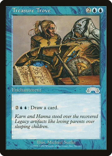 Treasure Trove 50, carta de Magic: The Gathering de Exodus