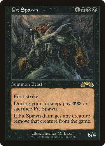 Pit Spawn 70, carta de Magic: The Gathering de Exodus