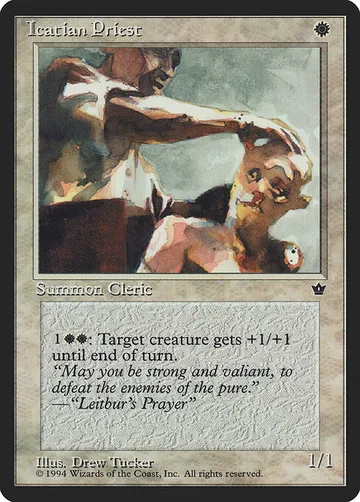 Icatian Priest 12, carta de Magic: The Gathering de Fallen Empires