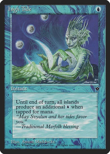 High Tide 18b, carta de Magic: The Gathering de Fallen Empires