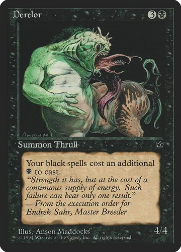 Derelor 36, carta de Magic: The Gathering de Fallen Empires