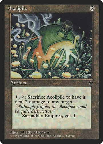 Aeolipile 81, carta de Magic: The Gathering de Fallen Empires