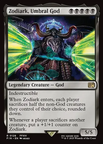 Zodiark, Umbral God 128, carta de Magic: The Gathering de Final Fantasy