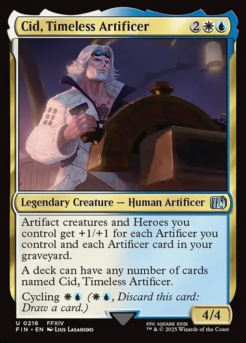 Cid, Timeless Artificer 216