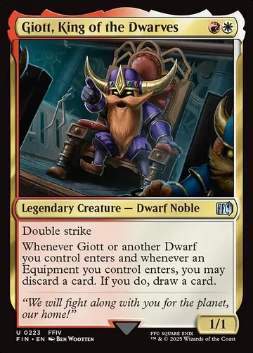 Giott, King of the Dwarves 223