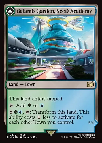 Balamb Garden, SeeD Academy // Balamb Garden, Airborne 272, carta de Magic: The Gathering de Final Fantasy