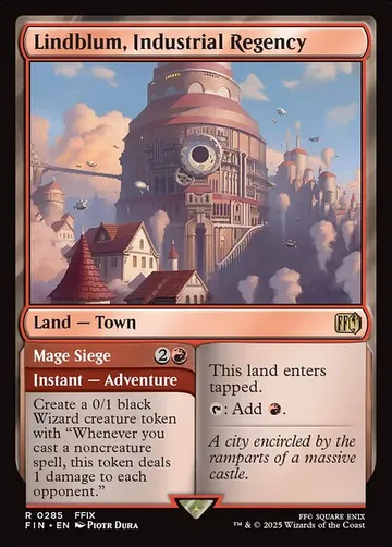 Lindblum, Industrial Regency // Mage Siege