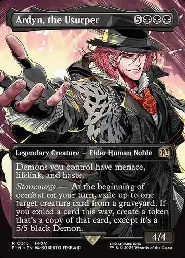 Ardyn, the Usurper 315, carta de Magic: The Gathering de Final Fantasy