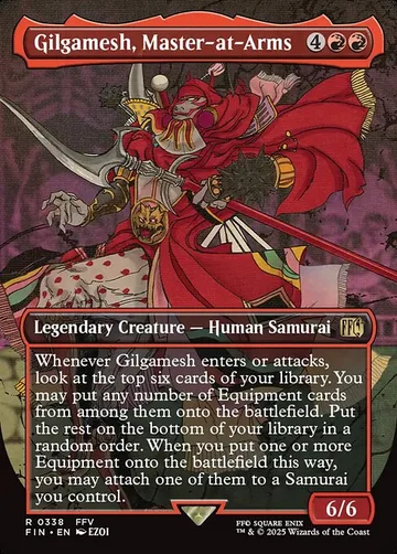 Gilgamesh, Master-at-Arms