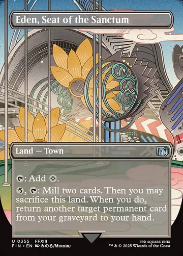 Eden, Seat of the Sanctum 355