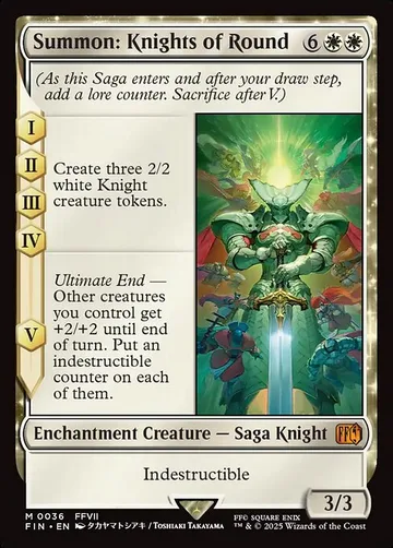 Summon: Knights of Round 36