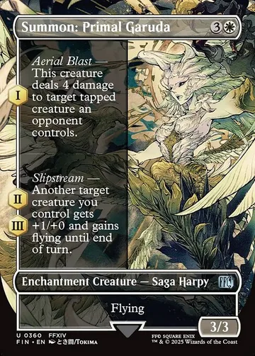 Summon: Primal Garuda 360