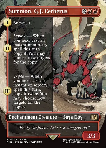 Summon: G.F. Cerberus