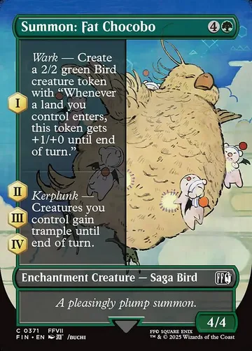 Summon: Fat Chocobo