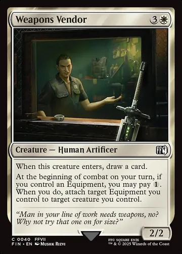 Weapons Vendor