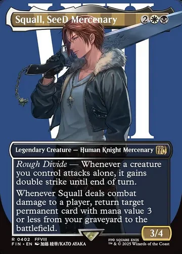 Squall, SeeD Mercenary 402