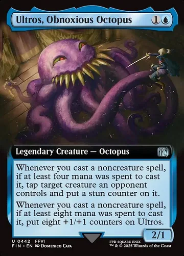 Ultros, Obnoxious Octopus 442, carta de Magic: The Gathering de Final Fantasy