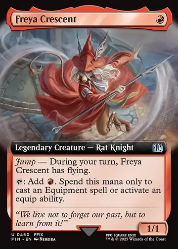 Freya Crescent 460, carta de Magic: The Gathering de Final Fantasy
