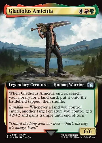 Gladiolus Amicitia 489