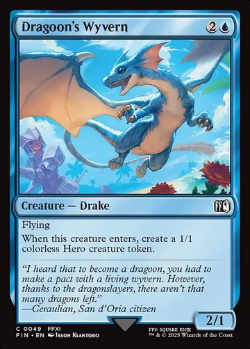 Dragoon's Wyvern 49, carta de Magic: The Gathering de Final Fantasy
