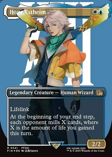Hope Estheim 541, carta de Magic: The Gathering de Final Fantasy