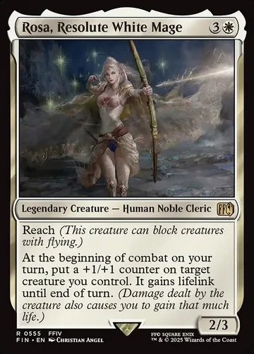 Rosa, Resolute White Mage