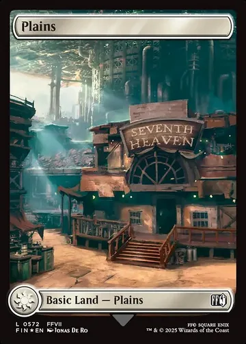 Plains 572, carta de Magic: The Gathering de Final Fantasy