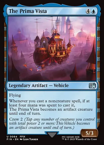 The Prima Vista 64, carta de Magic: The Gathering de Final Fantasy